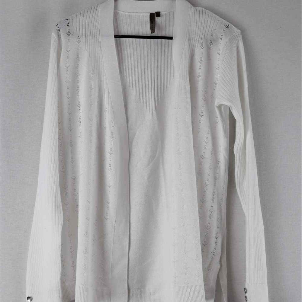 Love Scarlett Medium White Cardigan